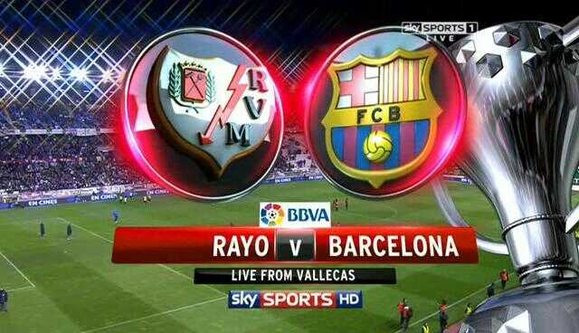 اهداف – رايو فاليكانو × برشلونة – 27/10/2012