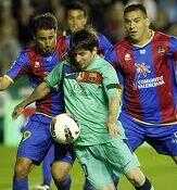 تقرير : برشلونة لايخسر أمام ليفانتي منذ 2004