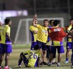 النصر يواصل تحضيراته للإتفاق