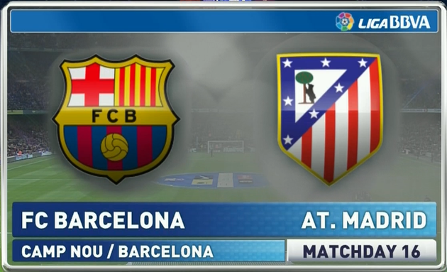 اهداف – برشلونة × اتليتكو مدريد – (الدوري الاسباني) 16/12/2012