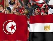 لقاء ودي بين مصر وتونس فى قطر