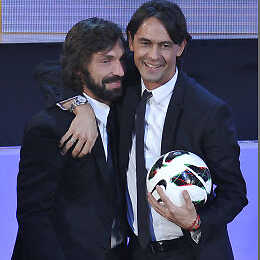 فيديو و صور: بيرلو يتوج بجائزة أفضل لاعب في إيطاليا عام 2012