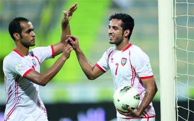 خليجي 21 – فيديو وصوره : الامارات تتخطى العنابي بالثلاثة وتتصدر المجموعة