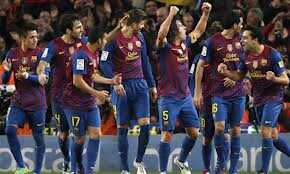برشلونة يغرد بعيدا فى صدارة اندية العالم  2012