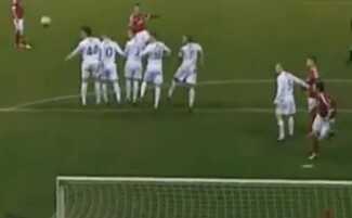 فيديو: ركلة حرة لا يمكن صدها في الدوري الاسكتلندي