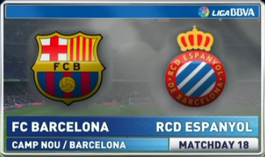 اهداف – برشلونة × اسبانيول – (الدوري الاسباني) 6/1/2013