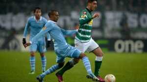 VfL Borussia Monchengladbach v S.S. Lazio - UEFA Europa League Round of 32