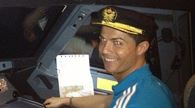 شاهد الصورة التى نشرها رونالدو على تويتر