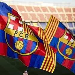 صورة: اعلام برشلونة ستغطي مدرجات الكامب نو