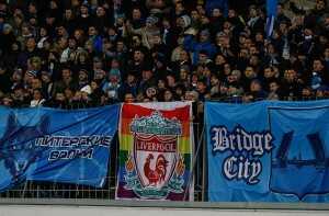 Zenit beats Liverpool 2-0 in a UEFA Europa League Round of 32 match