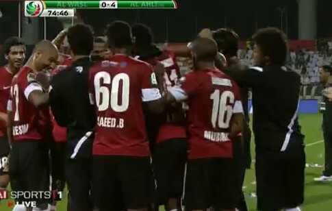 فيديو: شاهد الهدف الرائع للنادي الاهلي على طريقة برشلونة