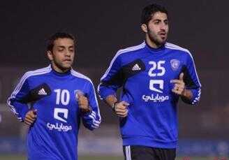 الهلال ادى مرانه الرئيسي إستعدادا للوحدة