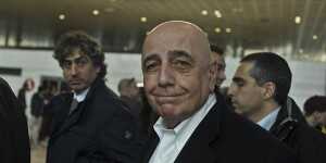 A.C. Milan arrive in Barcelona for Champions League second leg