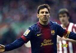 ميسي يسجل الهدف الـ100 لبرشلونة في الدوري