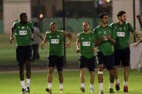 الاهلي يواصل إستعداده لـ سباهان