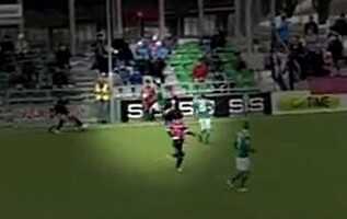 فيديو: اصابة جامع الكرات في دوري استونيا