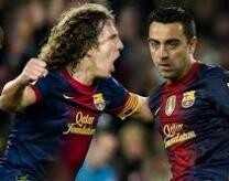 صورة :خمسة لاعبين من برشلونة في افتتاح المقر الجديد لاتحاد اللاعبين المحترفين