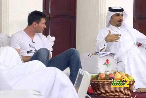 صور : ميسي في برنامج المجلس على قناة الدوري والكأس ..!