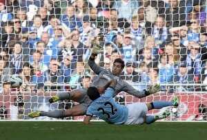 Manchester City vs Wigan Athletic for the 2013 FA Cup Final at Wembley Stadium in London