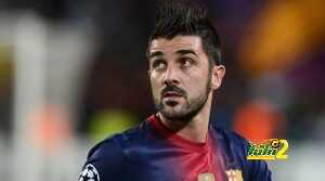 FUSSBALL INTERNATIONAL CHL 12/13: David Villa (Barca)