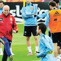 فيديو : تدريبات المنتخب الإسباني استعدادا لكأس القارات