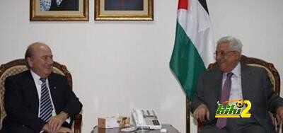 بلاتر يزور فلسطين