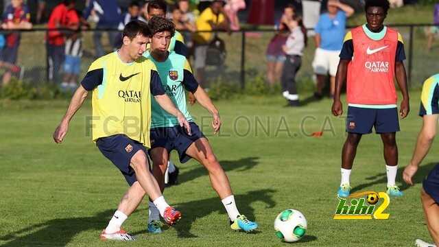صور وفيديو : برشلونة يواصل التدريبات والتحضيرات لمباراة اليوم