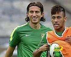 أصدقاء في البرازيل وخصمين في كأس السوبر الأسباني بين برشلونة وأتلتيكو مدريد