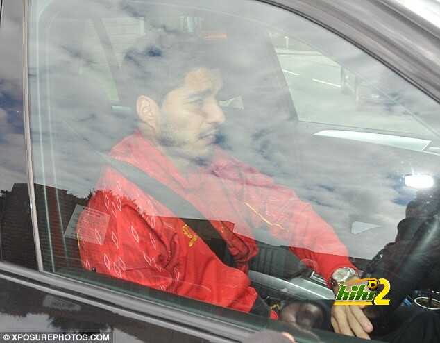 سواريز يغادر تدريبات فريقه بسبب الاصابة