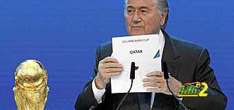 بلاتر : لقد كان خطأ أن تمنح قطر استضافة كأس العالم 2022 ..!