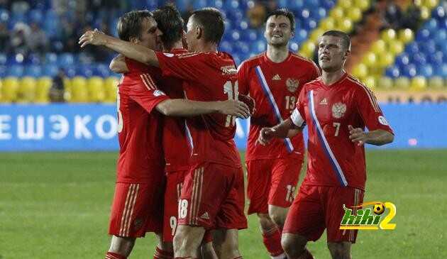 روسيا تتصدر المجموعة مؤقتاً بفوزها على لوكسمبورغ