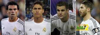 صورة : تعرف على الثنائي الدفاعي المفضل في ريال مدريد
