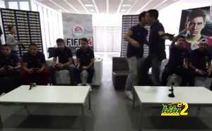صور و فيديو : من الذي فاز في FIFA14 من لاعبي برشلونة ؟