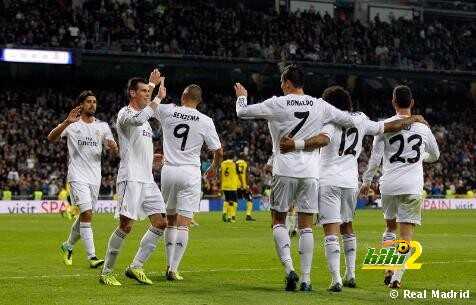 صورة : ريال مدريد ، الفريق الأكثر تهديفا في الدوري الاسباني في 2013