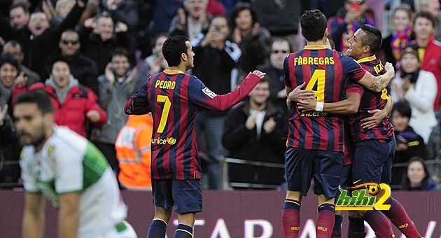 بيدرو هداف برشلونة الأول