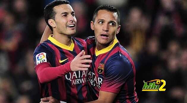 فيديو : بيدرو وسانشيز يتفوقان على ميسي ويتصدرا هدافي برشلونة