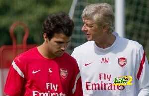 Arsenal's Spanish player Cesc Fabregas (