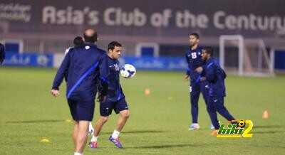الهلال يبدا الاستعداد لمواحهة اهلى الامارات