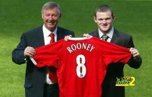 Manchester United's new signing Wayne Ro