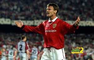Teddy Sheringham of Manchester United