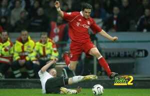 Munich's British midfielder Owen Hargrea