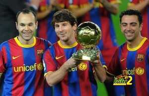 Barcelona's Argentinian forward Lionel M