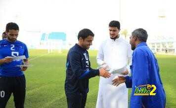 لفته إنسانية من لاعبي الهلال