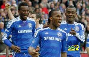 Chelsea's Ivorian striker Didier Drogba