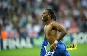 Chelsea's Ivorian forward Didier Drogba