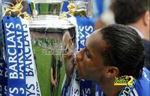 Chelsea's Ivorian striker Didier Drogba