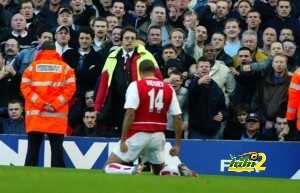 Thierry Henry of Arsenal
