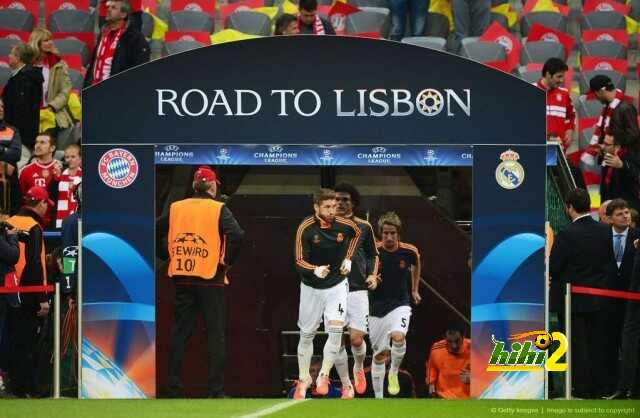 فيديو: إحماءات فريق ريال مدريد على ملعب أليانز أرينا