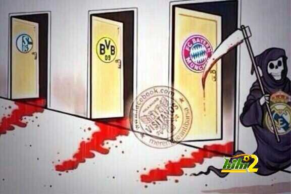صوره : الوحش المدريدى لا يرحم الألمان !