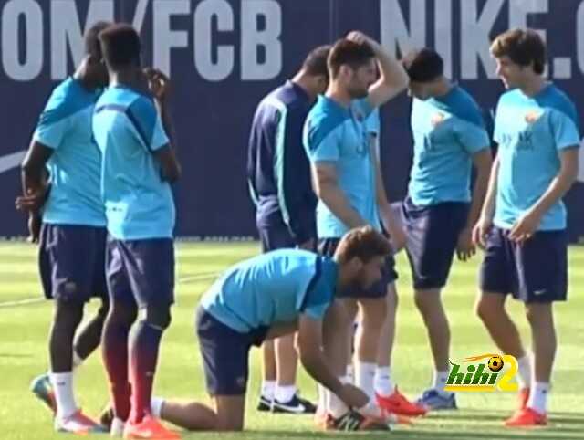 فيديو : بعد ضياع الكأس برشلونة  يستعد للقاء اتليتيك بلباو